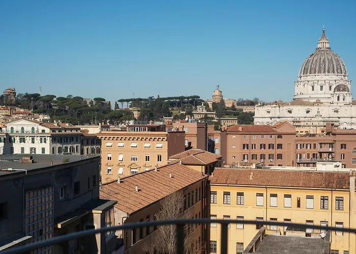 Guesthost - Bright With Views Of San Pietro Rom
